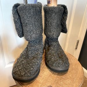 UGG classic Cardi knit boot